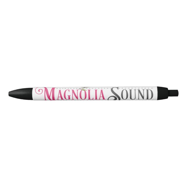 Stylo Noir Magnolia Sound Pen (Devant)