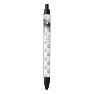 Stylo Noir Malamute d'Alaska Agouti Dessin Animé Chien & Votr