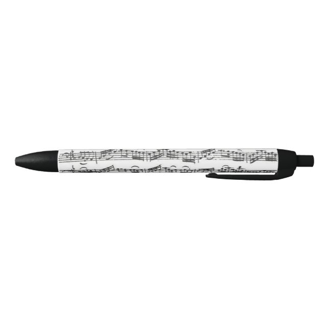 Stylo Noir Manuscrit de musique de suite de violoncelle de (Bas)