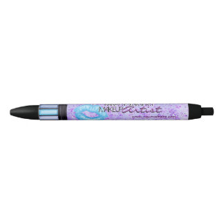 Stylo Noir Maquillage Artiste Lèvres Bleues Et Ombre