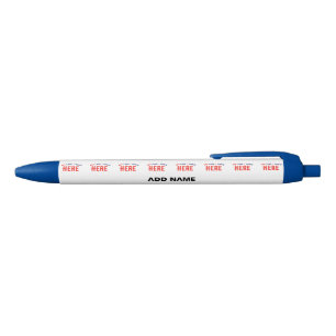 STYLO NOIR MARQUE BLANCHE VERIFIEE PERSONNALISABLE MODERNE ET
