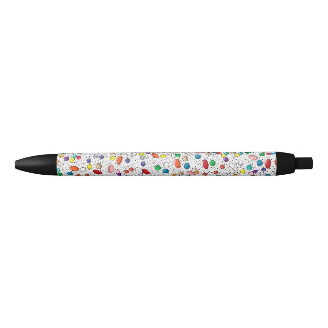 Stylo Noir Médecine Infirmière Pharmacie Docteur Conception d (Devant)