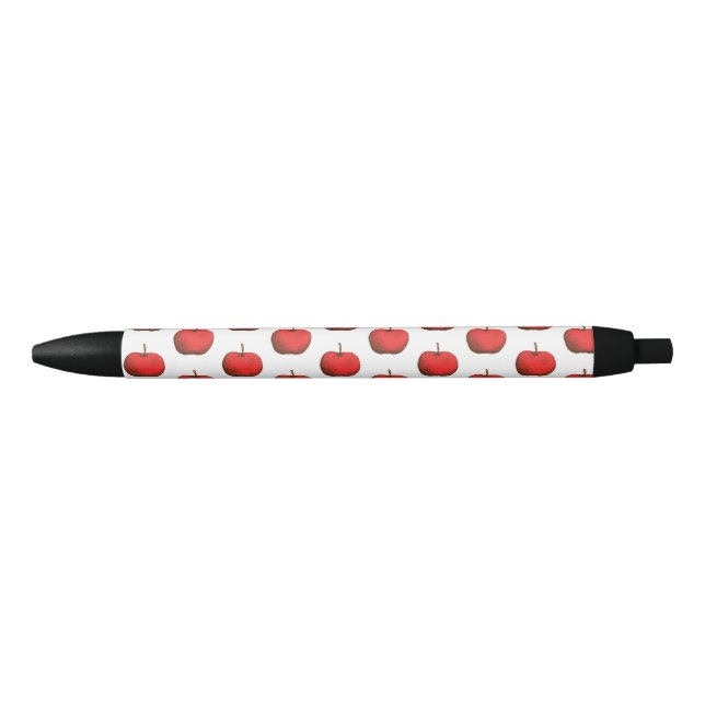 Stylo Noir Meilleur enseignant | Keych Apple moderne moderne  (Devant)
