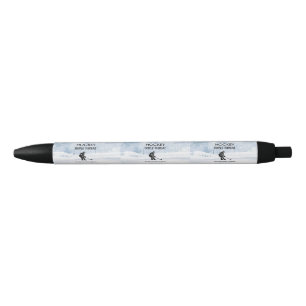 Stylo Noir Menace SUPÉRIEURE de triple d'hockey