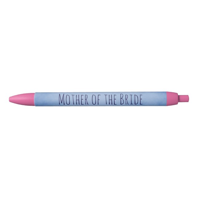 Stylo Noir Mère renversante de la jeune mariée (Devant)