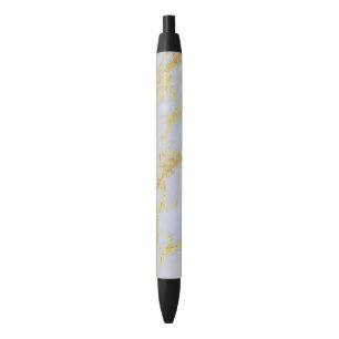 Stylo Noir Merveilleux marbre de parties scintillant moderne