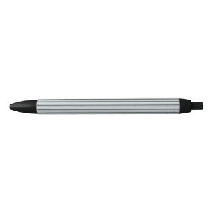 Stylo Noir Métal ondulé