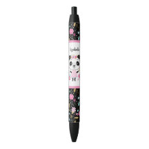 Mignonne fille Panda rose