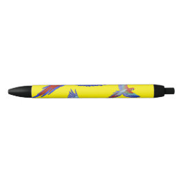 Stylo Noir Mikitiez perroquet hawaii été coucher de soleil pr