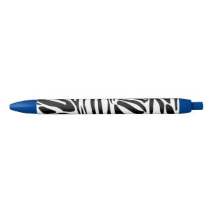 Stylo Noir Modèle Zèbre