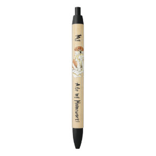 Stylo Noir Mon Akita a mangé mes devoirs