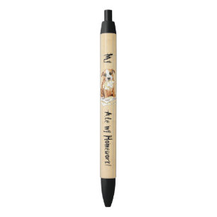 Stylo Noir Mon Stafford M'A Mangé Ma Maison