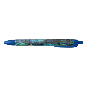 Stylo Noir Monet - Bleu des nénuphars