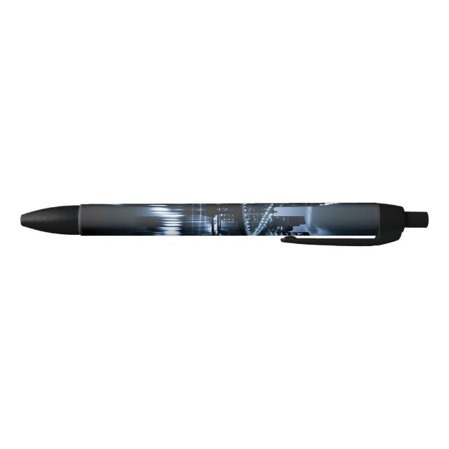Stylo Noir Monochrome New York Skyline (Bas)
