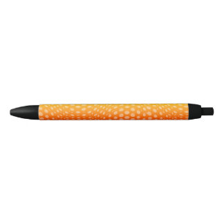 Stylo Noir Motif à points bleus géométriques modernes