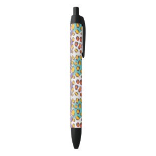 Stylo Noir Motif animal de faune