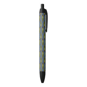 Stylo Noir Motif asiatique