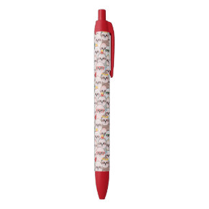 Stylo Noir Motif comique de paresse