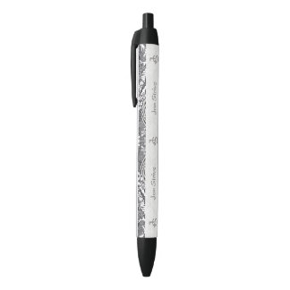 Stylo Noir Motif de BATIK moderne