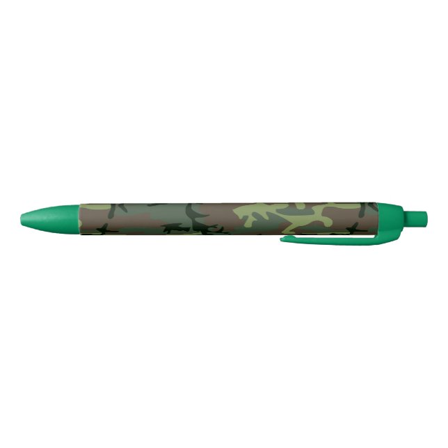 Stylo Noir Motif de brun de vert de Camo de camouflage (Bas)