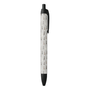 Stylo Noir Motif de chats