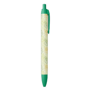 Stylo Noir Motif de citron
