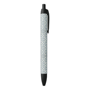Stylo Noir Motif de damassé sur l'arrière - plan 2 de