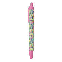 Motif de floraison exotique de cactus d'aquarelle