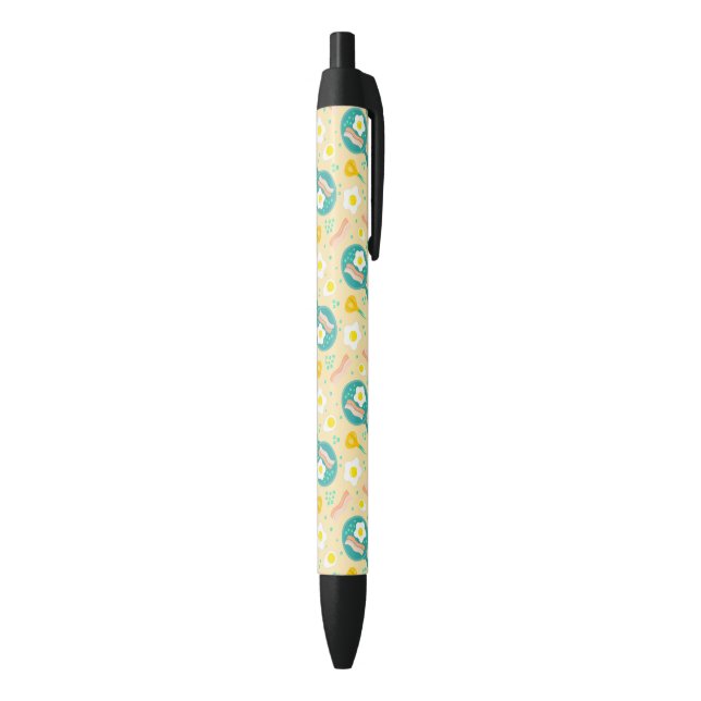 Stylo Noir Motif de petit déjeuner (Bas (Vertical))