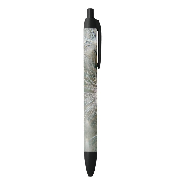 Stylo Noir Motif de pylône blanc (Bas (Vertical))