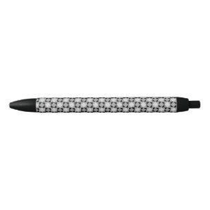 Stylo Noir Motif de tableau de bord tordu moderne