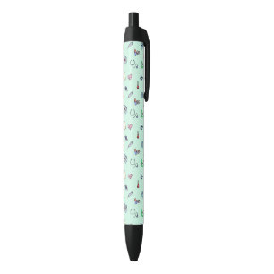 Stylo Noir Motif d'icône Médicale