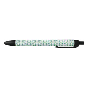 Stylo Noir Motif Feuille, Motif De Feuilles, Feuilles Verts