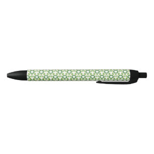 Stylo Noir Motif Feuille, Motif De Feuilles, Feuilles Verts