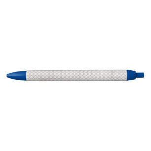 Stylo Noir Motif géométrique beige islamique