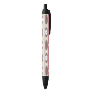 Stylo Noir Motif géométrique dans le style aztèque 2