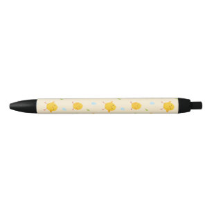 Stylo Noir Motif mignon de Pâques