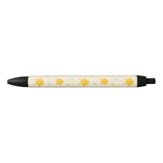 Stylo Noir Motif mignon de Pâques