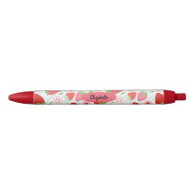 Motif mûre Red Strawberry