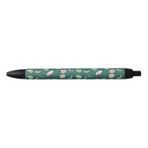 Motif Sushi vert mignon