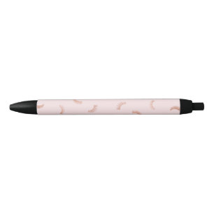 Stylo Noir Motif tendance rose et Rose Gold Lashes