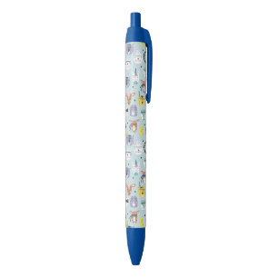 Stylo Noir Motif tribal mignon de visage