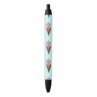 Motif turquoise d'aquarelle de rose porcin mignon