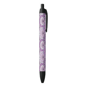 Stylo Noir Motif vintage