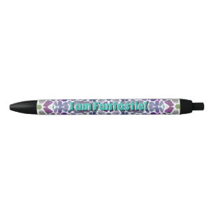 Stylo Noir Motivation et confiance en soi - Je suis Fantastiq