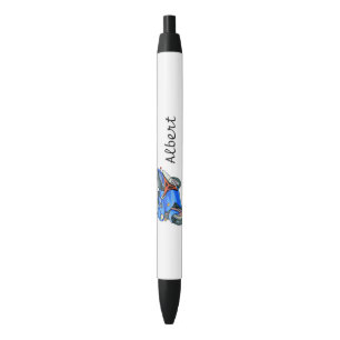 Stylo Noir Moto -Personnalisé -Recherche d'aventure