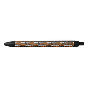 Stylo Noir Mots de sensibilisation...RSD/CRPS