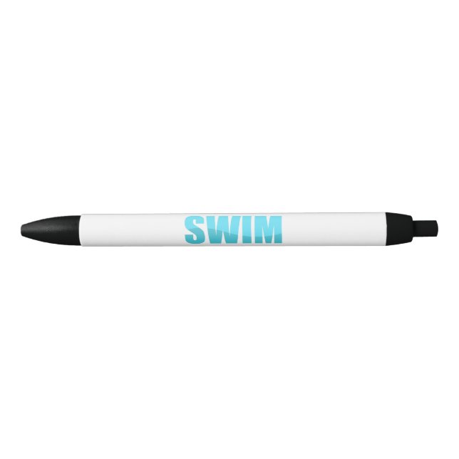 Stylo Noir Nager (Devant)