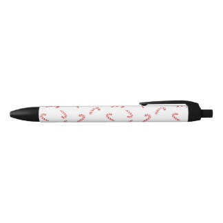Stylo Noir Noël Canne à Sucre