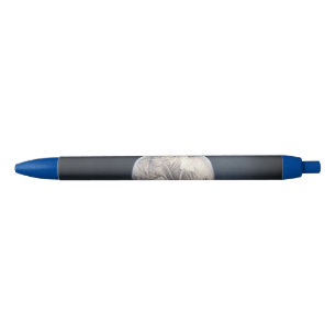 Stylo Noir noël d'hiver 87